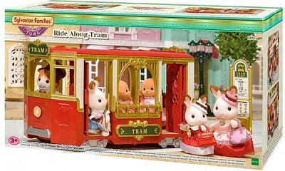 Ігровий набір Sylvanian Families трамвай