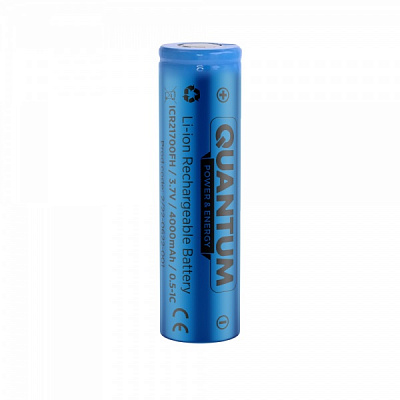 Акумулятор Quantum 0.5-1С 21700 1 шт. (ICR21700FH/4000)