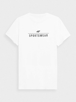 Футболка 4F TSHIRT M539 4FSS23TTSHM539-10S р.XL білий