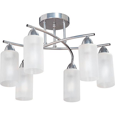 Люстра Vitaluce V4754-9/6PL 6x60 Вт E27 белый 