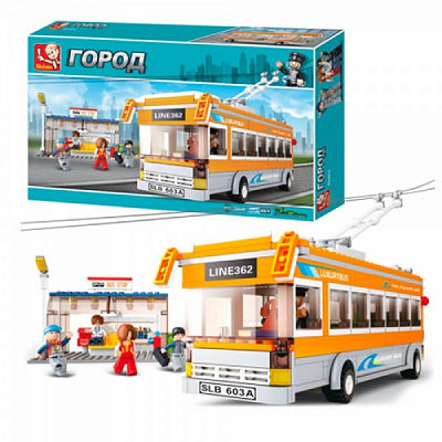 Конструктор Sluban M38-B0332 Місто: Тролейбус