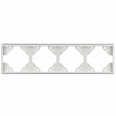 Рамка Efapel Apolo горизонтальна білосніжний L50941 TBR