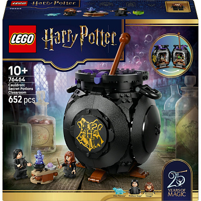 Конструктор LEGO Harry Potter Котел: Тайный класс зельеварения 76464