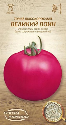 Семена Семена Украины томат высокорослый Великий воин 0,1г