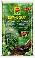 Торфосуміш для зелених рослин і пальм Compo SANA 10 л 1431