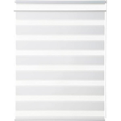 Ролета день-ночь Bella Vita B101 75x160 см белая 