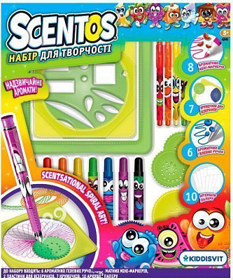 Набор для творчества Scentos Озорные узоры 42145