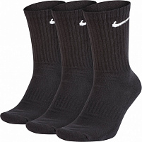 Шкарпетки Nike NIKE EVERYDAY CUSHIONED 3P SX7664-010 р.42-46 чорний 3 шт.