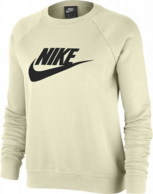 Свитшот Nike W NSW ESSNTL CREW FLC HBR BV4112-113 р. XL желтый