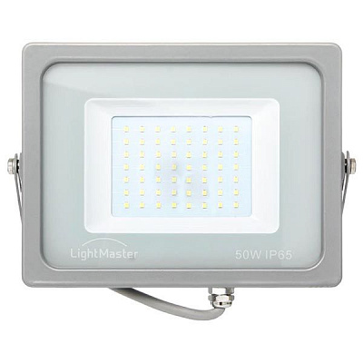 Прожектор LED LightMaster LL-775 50 Вт 6400K серый