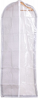 Чехол для одежды Мозаика Vivendi 150x60 см белый с серым
