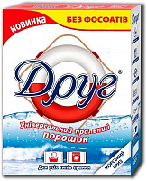 Стиральный порошок для машинной и ручной стирки Друг Морской бриз 0,4 кг