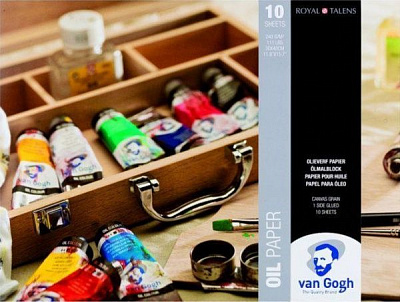 Склейка для олії Van Gogh A4 30х40 см 240 г/м² 10 сторінок Van Gogh