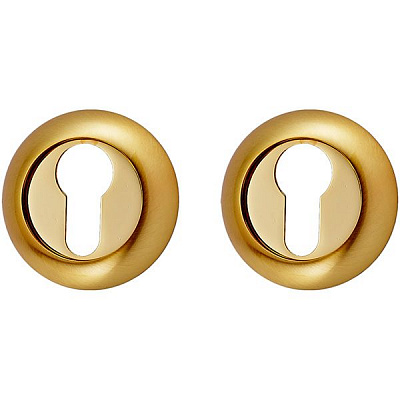 Накладка MVM E9 PZ полірована латунь/матова латунь