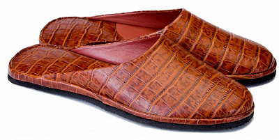 Тапки домашние Украина 5040904-8 р.38 коричневый 