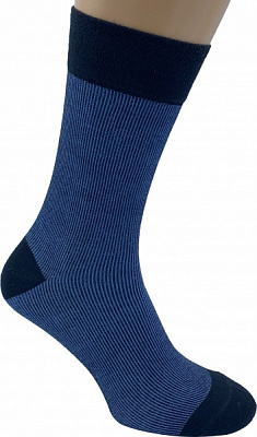 Носки мужские Cool Socks 17774 р. 25-27 черный с голубым 1 пар 