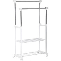 Тримач для одягу PROзапас 830x40x127-157 мм білий