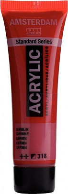 Фарба акрилова карміновий 318 20 мл Amsterdam Standart Royal Talens