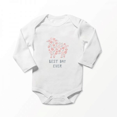 Боді дитяче ТМ Софія Flowers р.80 рожевий 131380