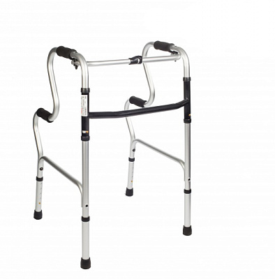 Ходунки двухуровневые складные алюминиевые арт.12853 Dr.Life 