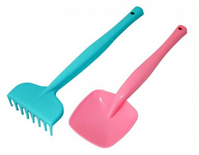 Ігровий набір Luna Kids лопатка з грабельками 39847