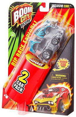 Ігровий набір Boom City Racers FIRE IT UP! Машинки з пусковим пристроєм - 2 шт. 6631573