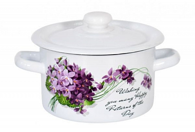 Кастрюля с крышкой 2 л Виола Idilia