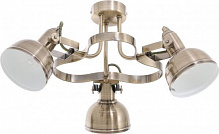Спот Arte Lamp Martin 3x40 Вт E14 антична бронза A5216PL-3AB 