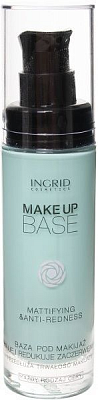 Основа під макіяж INGRID Make Up Base коригуюча зелений 30 мл