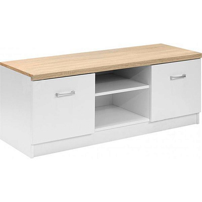 Тумба під ТВ Margo Топ Мікс RTV 2D дуб сонома/білий