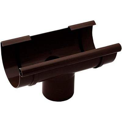 Воронка желоба Bryza 100/90 мм коричневый 