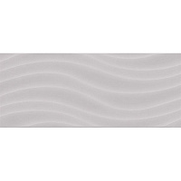 Плитка Golden Tile Osaka Wave рельеф серый 522151 20x50 