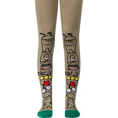 Колготки дитячі Conte-Kids CK SOF-TIKI 7С-38СП 529 р.62-74 гірчичний