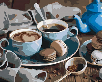 Картина по номерам Сладкое утро Идейка 