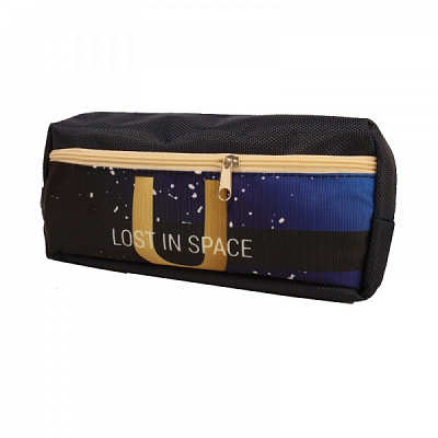 Пенал на молнии Космос 52602768 Lider темно-синий