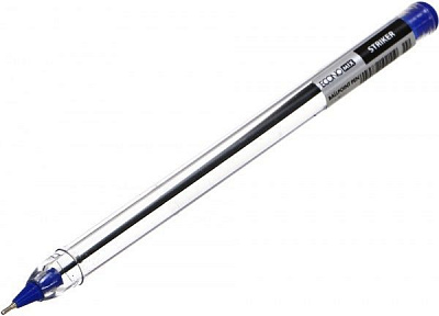 Ручка кулькова Economix Striker масляна синя