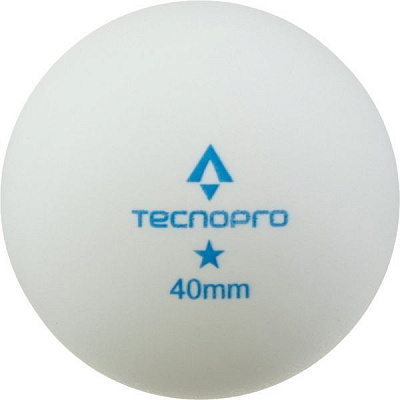 Мячи для настольного тенниса TECNOPRO 1 Star Training TTBall 66959-1 