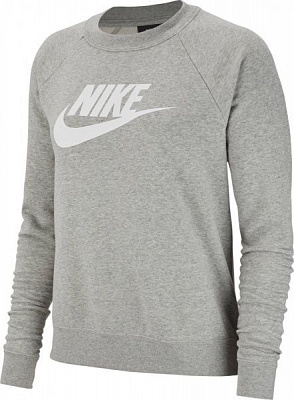 Джемпер Nike W NSW ESSNTL CREW FLC HBR BV4112-063 р. S сірий