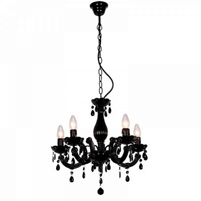 Люстра Zuma Line Magnolia 5xE14 черный