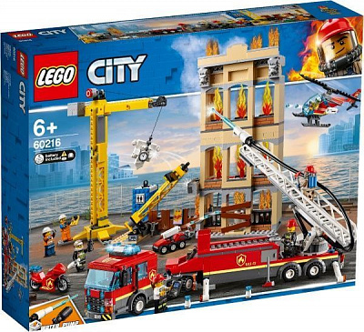 Конструктор LEGO City Міська пожежна бригада 60216