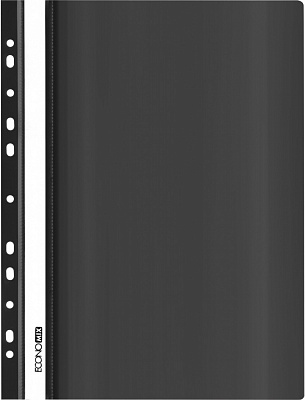 Швидкозшивач з перфорацією А5 фактура глянець Economix E31506-01