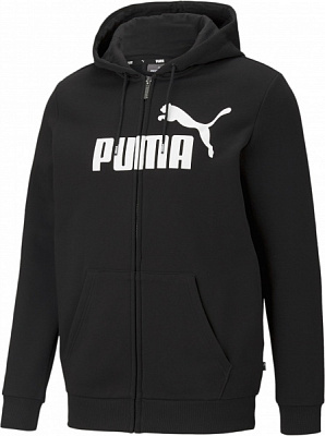 Джемпер Puma ESS Big Logo FZ Hoodie 58669801 р. L черный