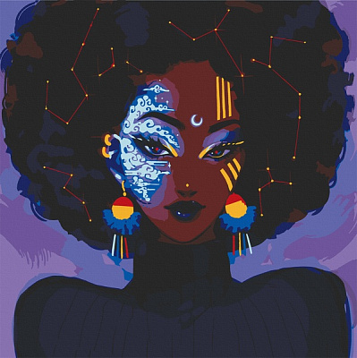 Картина за номерами Загадковий всесвіт 10233-AC 40х40 см ArtCraft