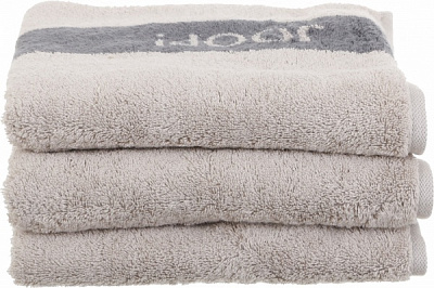 Рушник махровий Doubleface 50x100 см пісочний Cawo