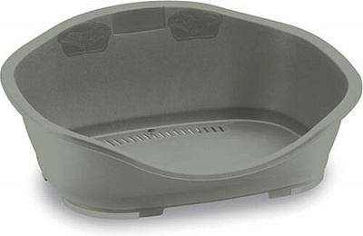 Лежак Stefanplast Sleeper 1 Green Line 57х42х25 см (серо-зеленый)
