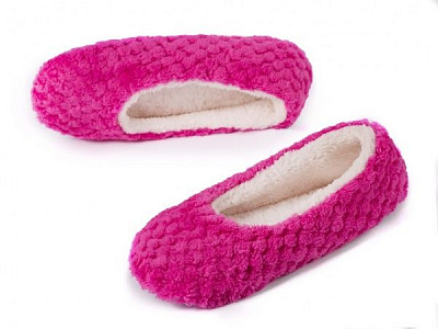 Тапки домашние Twins флис ЧФ р. 40 малиновый 