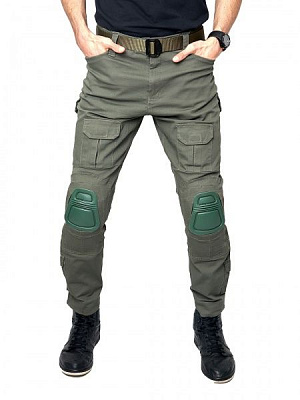 Брюки ESDY тактические с наколенниками р. XXXL оливковый
