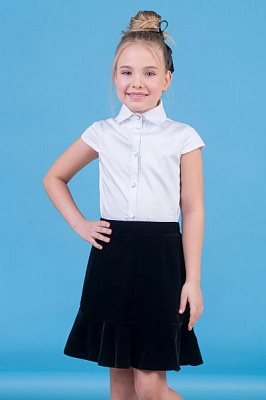 Юбка школьная 30-9029-1 Zironka р.122 черный 