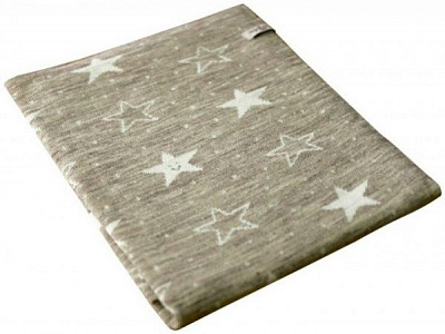 Плед Аrt Knit Прованс Stars 80x100 см бежевый 