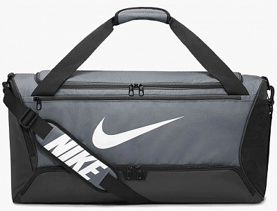 Спортивна сумка Nike Brasilia 9.5 DH7710-068 60 л сірий